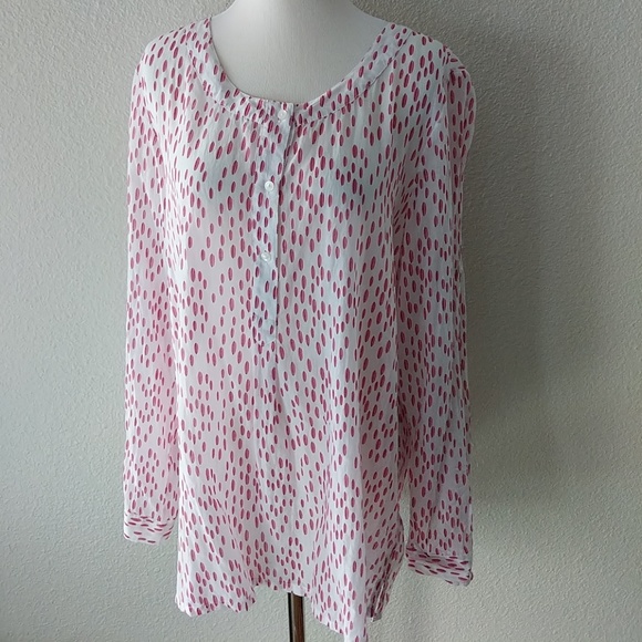 Tommy Hilfiger Tops - 💝 Tommy Hilfiger patterned popover top